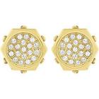 Swarovski Bolt Pierced Earrings