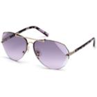 Swarovski Swarovski Sunglasses, Sk0134 28z, Purple