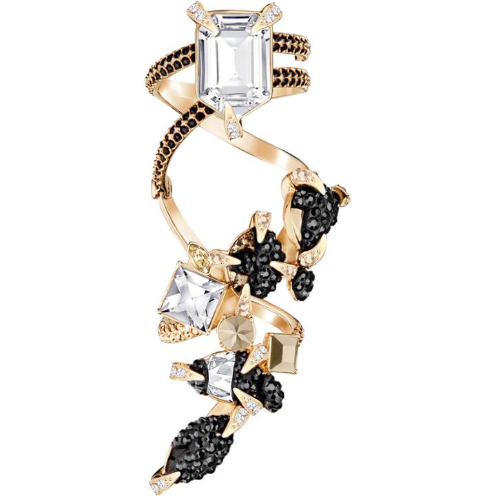 Swarovski Manor Ring, Multi-colored, Rose Gold Plating