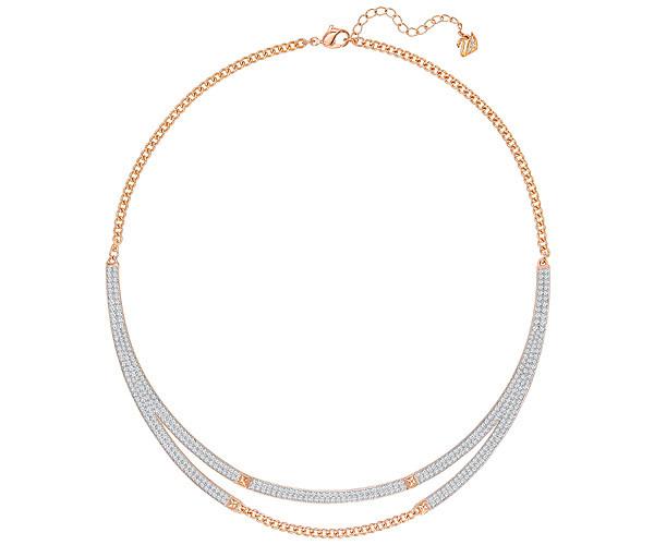 Swarovski Swarovski Fiction Necklace White Rose Gold-plated