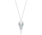 Swarovski Swarovski Golden Pendant, Blue, Mixed Plating Light Multi