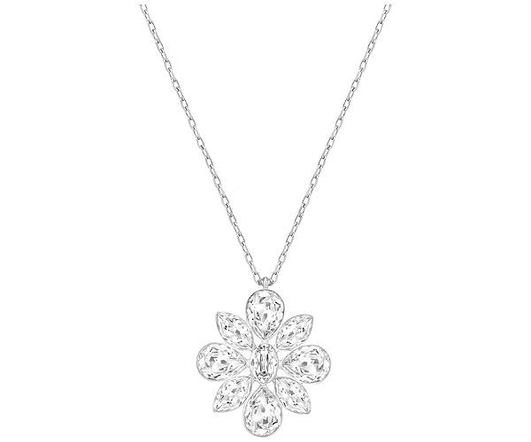 Swarovski Swarovski Nicole Pendant White Rhodium-plated
