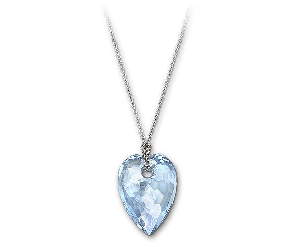 Swarovski Swarovski Nectar Pendant Aqua Rhodium-plated