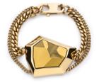 Swarovski Swarovski Atelier Swarovski For Jean Paul Gaultier, Reverse Small Bracelet Brown Gold-plated