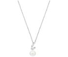 Swarovski Swarovski Gabriella Pearl Pendant, White, Rhodium Plating White Rhodium-plated
