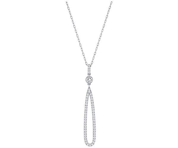 Swarovski Swarovski Creativity Stone Pendant White Rhodium-plated