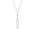 Swarovski Swarovski Creativity Stone Pendant White Rhodium-plated