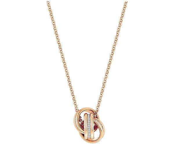 Swarovski Swarovski Further Pendant White Rose Gold-plated