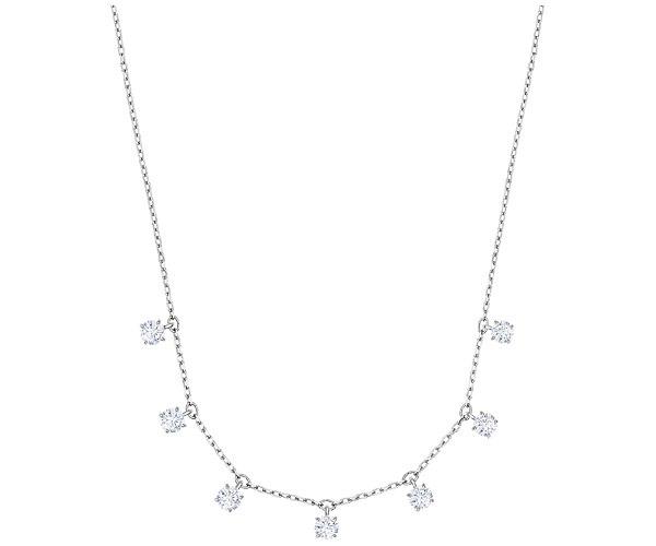 Swarovski Swarovski Attract Choker, White, Rhodium Plating White Rhodium-plated