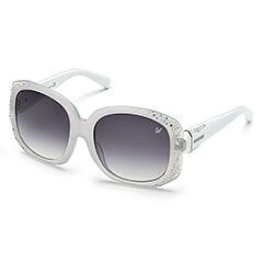 Swarovski Carma White Sunglasses
