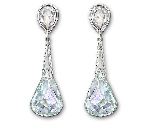 Swarovski Swarovski Lunar Pierced Earrings  Rhodium-plated