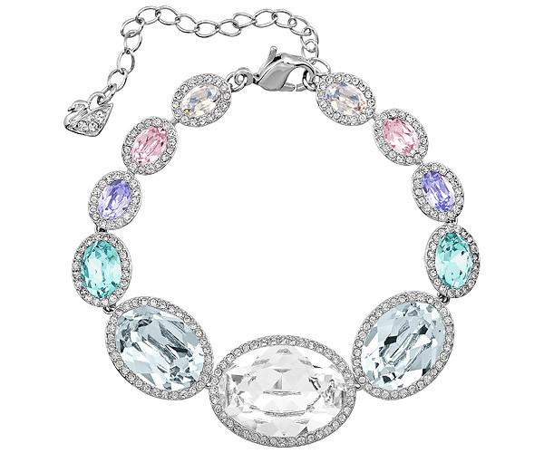 Swarovski Swarovski Caption Bracelet  Rhodium-plated