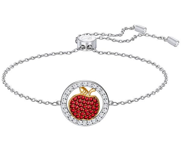 Swarovski Swarovski Lena Apple Bracelet, Red, Mixed Plating Red