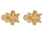 Swarovski Swarovski Atelier Swarovski Core Collection, Kalix Double Stud Pierced Earrings White Gold-plated