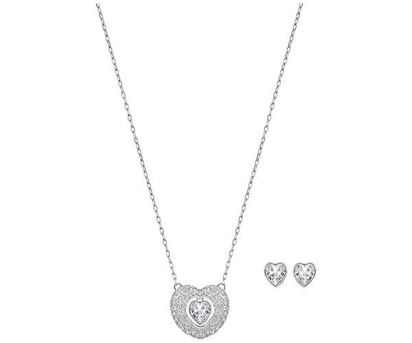 Swarovski Swarovski Enjoy Set White Rhodium-plated