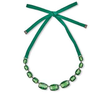 Swarovski Swarovski Atelier Swarovski By Rosie Assoulin, Jewel-y Mchue-y Large Necklace Green Rhodium-plated