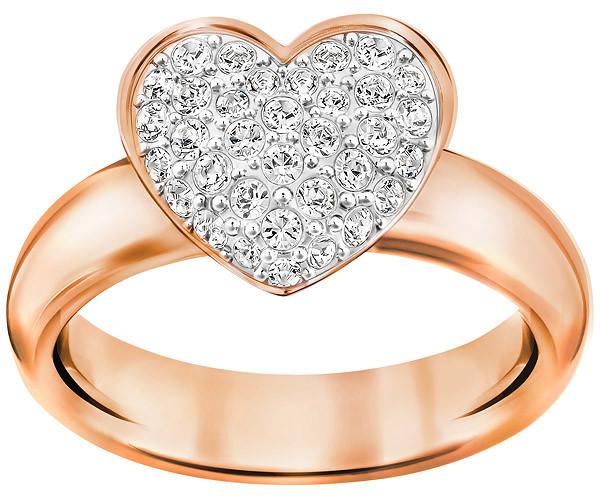 Swarovski Swarovski Even Ring White Rose Gold-plated