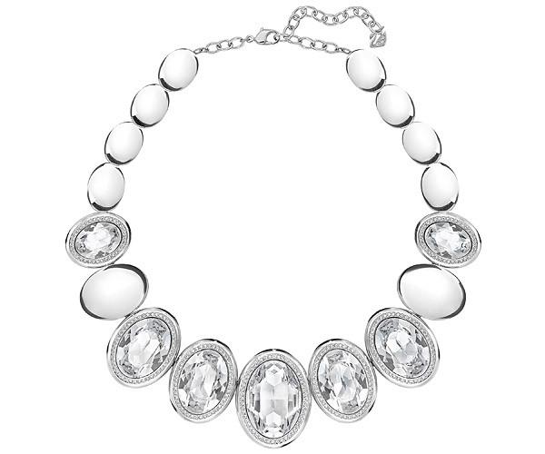 Swarovski Swarovski Episode All-around Necklace Gray Rhodium-plated