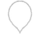 Swarovski Swarovski Diapason All-around V Necklace White Rhodium-plated