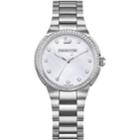 Swarovski City Mini Watch, Metal Bracelet, Mother-of-pearl, Silver Tone