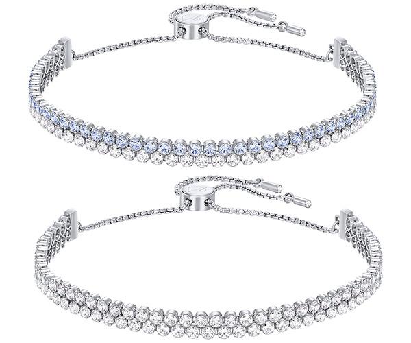 Swarovski Swarovski Subtle Set, White, Rhodium Plating White