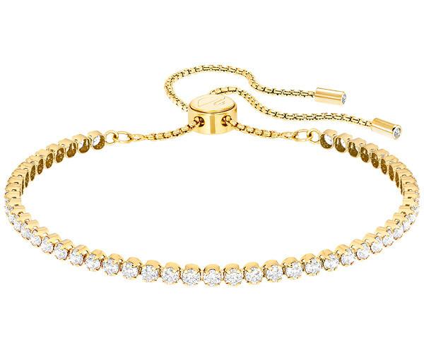 Swarovski Swarovski Subtle Bracelet, White Brown Gold-plated