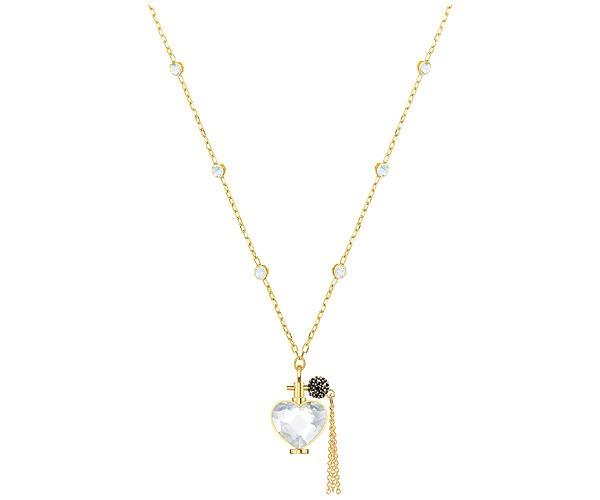 Swarovski Swarovski Mine Perfume Pendant, White, Gold Plating White Gold-plated