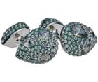 Swarovski Swarovski Atelier Swarovski Core Collection, Moselle Cuff Links Gray Rhodium-plated