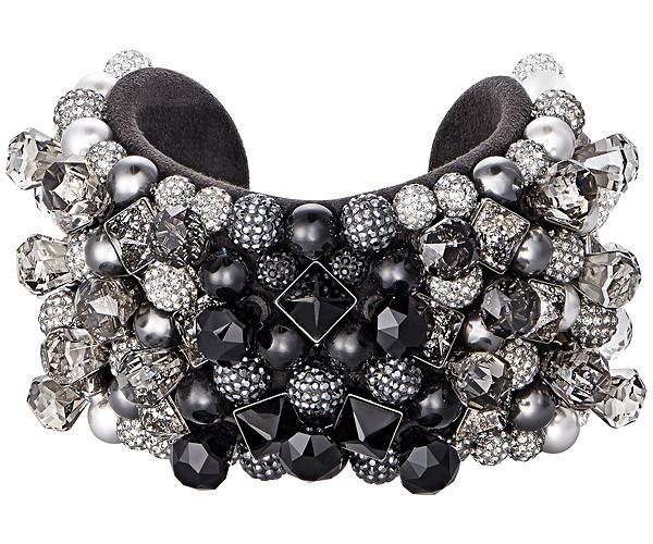 Swarovski Swarovski Eclipse Cuff Dark Multi Rhodium-plated