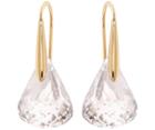 Swarovski Swarovski Lunar Pierced Earrings Violet Rose Gold-plated