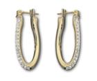 Swarovski Swarovski Baha Pierced Earrings White Gold-plated