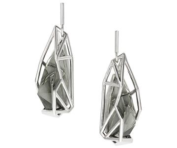 Swarovski Armory Drop Pierced Earrings, Atelier Swarovski By Fredrikson Stallard