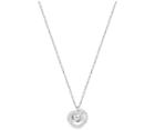 Swarovski Swarovski Generation Pendant, Small, Blue, Rhodium Plating Teal Rhodium-plated
