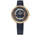 Swarovski Swarovski Crystalline Pure Watch, Black Teal Rose Gold-plated