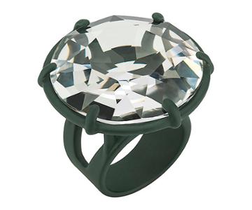Swarovski Swarovski Atelier Swarovski By Rosie Assoulin, Jewel-y Mchue-y Cocktail Ring White Rhodium-plated