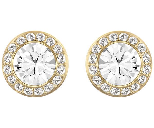 Swarovski Swarovski Angelic Pierced Earrings White Gold-plated