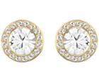 Swarovski Swarovski Angelic Pierced Earrings White Gold-plated