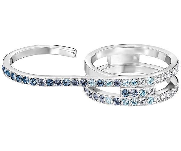 Swarovski Swarovski Fluidity Ring Light Multi Rhodium-plated