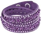 Swarovski Slake Purple Dot Bracelet