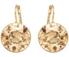 Swarovski Swarovski Bella Pierced Earrings Brown Gold-plated