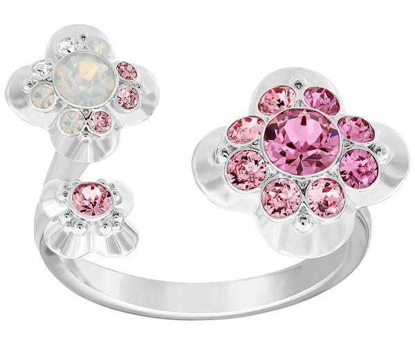Swarovski Swarovski Cherie Open Ring Light Multi Rhodium-plated