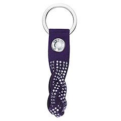 Swarovski Slake Purple Key Ring