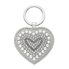 Swarovski Betty Romantic Gray Heart Key Ring