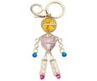 Swarovski Swarovski Nostalgia Key Charm, Gold Plating Light Multi Gold-plated