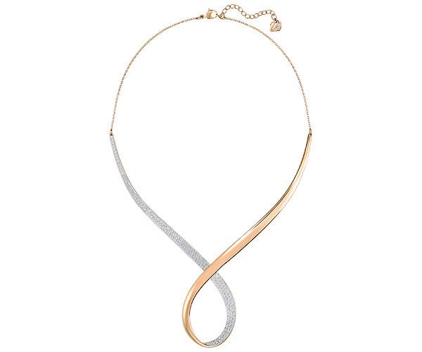 Swarovski Swarovski Exist Necklace White Rose Gold-plated