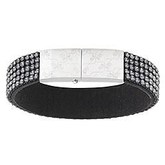 Swarovski Vilja Usb Bracelet, Silver Night, S