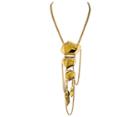 Swarovski Swarovski Atelier Swarovski By Jean Paul Gaultier, Reverse Long Pendant Brown Gold-plated