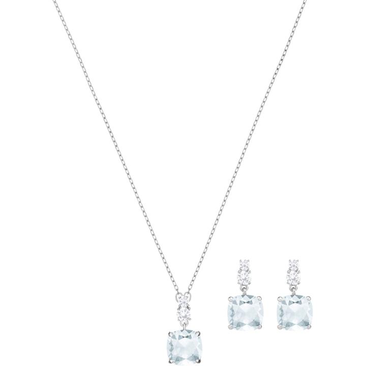 Swarovski Vintage Set, Blue, Rhodium Plating