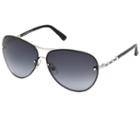 Swarovski Swarovski Fascinatione Sunglasses, Sk0118 17b, Black  Rhodium-plated