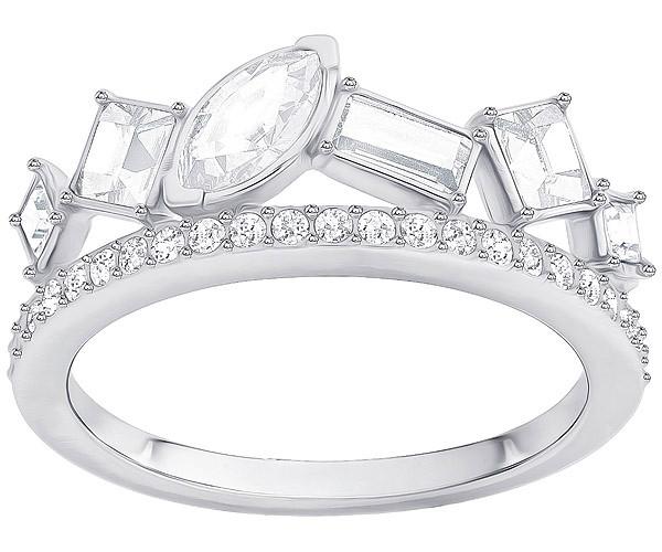 Swarovski Swarovski Henrietta Ring, White, Rhodium Plating White Rhodium-plated